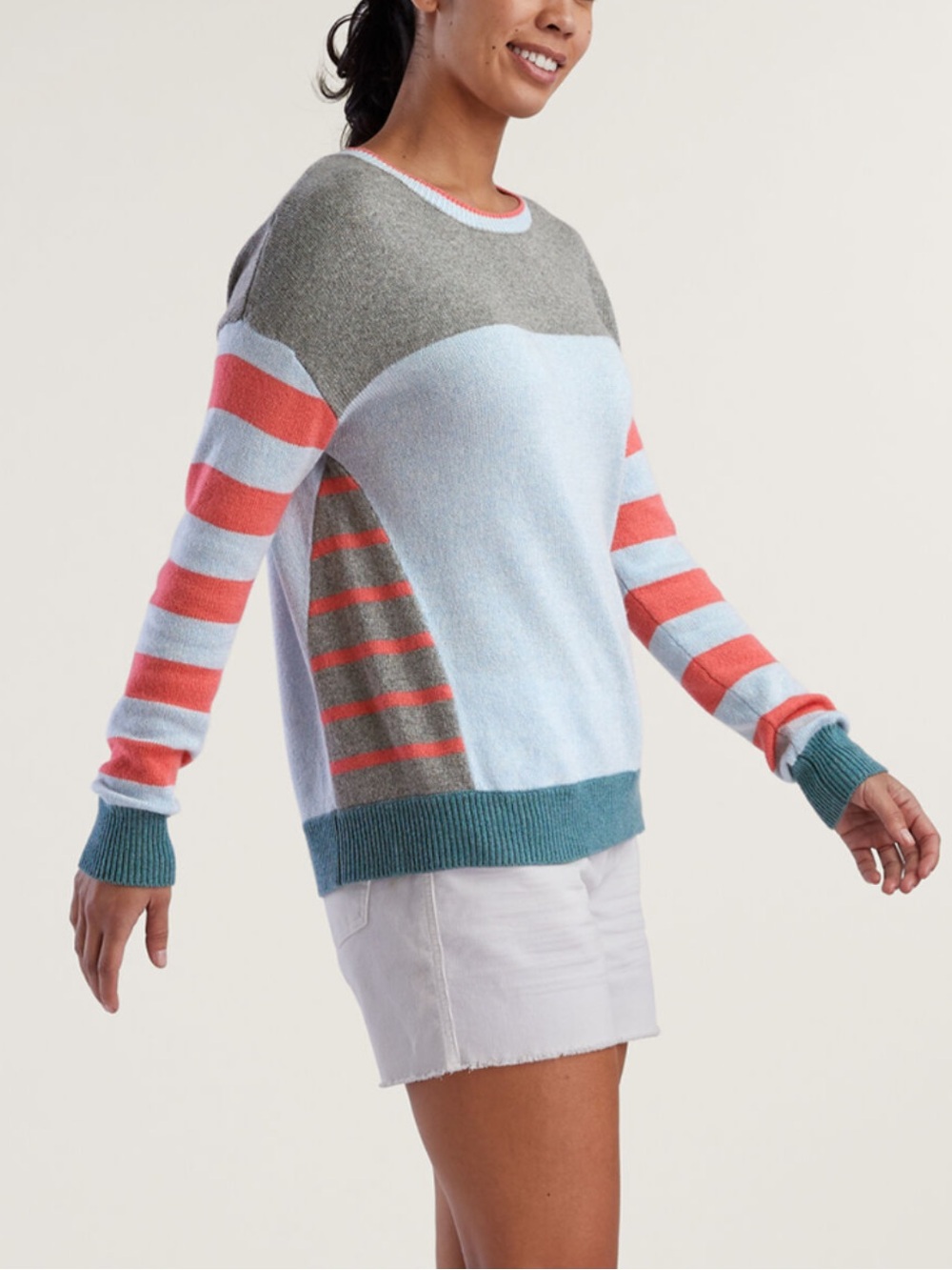 Krimson Klover A La Mode Crew Neck Merino Wool Alpaca Blend Sweater Size Small